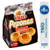 Galletitas Trio Pepas Mermelada Batata Peponas - Pack X6 0
