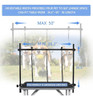 Leibou H-shape Pet Grooming Table Arm Con Soga Y Abrazadera 1