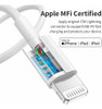 [apple Mfi Certified] iPhone Fast Charger 3pack (6ft), Igenj 1