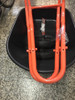 Carretilla Plástica Negra 120lts Con Ruedas Macizas 7