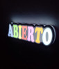 Cartel Luminoso Abierto Led Backlight Comercio 4