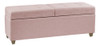 Recamier Madri 1,20m Suede Rosa Bebe - Inova Decor 2