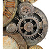Diseño Toscano Gears Of Time Steampunk Reloj De Pared Escult 3