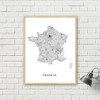 Mapa De Francia 0