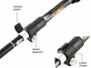 Baston De Trekking Ultraligero Y Plegable De Aluminio 3