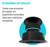 Suporte De Embutir Para Alexa Echo Dot 3 Teto Preto Circular 4