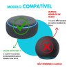 Suporte De Embutir Para Alexa Echo Dot 3 Teto Preto Circular 5