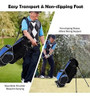 Bolsa Con Soporte Para Palos De Golf  Officejoy - Azul 1 Bolsa Con Soporte Para Palos De Golf  Officejoy - Azul 1