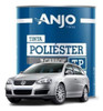 Pintura Automotriz Base Poliéster Anjo Plata Reflex 900 Ml 0