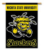 ~? Bsi Ncaa Wichita State Shockers Banner De 2 Lados Con Man 0