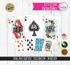 Kit Cartas Naipes Poker Vector Corel Ilustrator Pdf Canasta 1