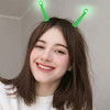 Acender Alienígena Bandana Headpiece Alienígena Traje 3 Acender Alienígena Bandana Headpiece Alienígena Traje 3
