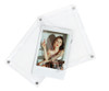 Kit 3x Moldura Transparente Para Foto De Instax Mini Com Ímã 0