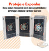 Kit 3x Moldura Transparente Para Foto De Instax Mini Com Ímã 1