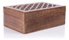 Mela Artisans Caja De Almacenamiento Decorativa Con Tapa Con 1