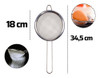 Peneira Em Aço Inox 18 Cm Peneirinha Coar 1 Peneira Em Aço Inox 18 Cm Peneirinha Coar 1