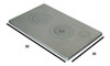 Kit Chapa Para Fogão 50x80 + Portas E Grelha 4 Kit Chapa Para Fogão 50x80 + Portas E Grelha 4