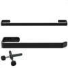 Kit Acessórios Para Banheiro Preto Fosco 5 Peças Max 3