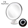 7xmagnification Ajustable Espejo Mesa Iluminada 360 Cosmétic 4