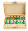 Set De Fresas Salkor Para Fresadora 12 Piezas Profesional 0