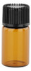 Frasco De Vidro Âmbar Redutores De Plugue Interno 3ml 4