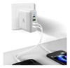 Amlink 40w Cargador De Pared Usb De 4 Puertos Con Enchufe Pl 7