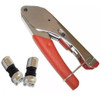 10 Unidades Conector Rg¨compressão + Alicate De Compressão 0