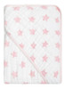 Toalha De Banho Soft Com Capuz Estampada Star Rosa Papi 0