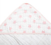 Toalha De Banho Soft Com Capuz Estampada Star Rosa Papi 1