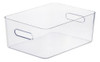 Caja Organizadora Compact Clear L Transp Smartstore 0