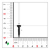 Tornillo Drywall Para Madera Punta Aguja 6x1 X 1000 Unid 2