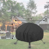Capa Para Fogueira Ao Ar Livre Respirável Preto E Grande 4