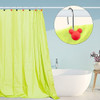 W1cwey 12pcs Black And Red Mouse Shower Curtain Hooks Rustpr 4