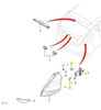 Lampara Naranja P27 5w Ford Fiesta Kinetic 10/17 Original 2