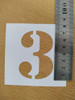 Stencil Kit Números Y # Numeral Altura 7 Cm Noreste Ideas 1