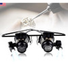 20 X Amplia Vista Lupa Lupa Ojo Cristal Lupa Joyero Watch Re 1