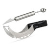 Ounona Acero Inoxidable Sandía Cortadora Cuchillo Cortador C 2