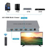 Procesador Multi-view 4 Pantallas A 1 Pantalla 1080p  Hdmi 4