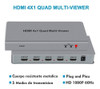 Procesador Multi-view 4 Pantallas A 1 Pantalla 1080p  Hdmi 5