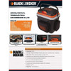 Heladera Portátil 12v 220v Automóvil 24 Lts Black + Decker - 4