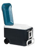 Igloo Maxcold Roller Enfriador Jetice Bluewhite 40 Quart De 2