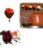 Fonte Cascata De Chocolate Derretido Eletrico 110v Fondue 6 Fonte Cascata De Chocolate Derretido Eletrico 110v Fondue 6