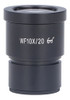 Lente De Microscópio Wf10x/20 Interface Estéreo De Laboratór 6