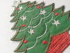 Parche Aplique Bordado Pino Navideño 9cm.x1 1