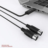 Cable De Interfaz Usb Midi De Digitallife - Convertidor De C 1