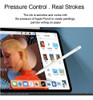 4 Unidade De Reposição Ponta Compativel Para Apple Pencil 4