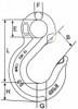 Gancho Con Seguro - Alta Resistencia - 3.2ton Able 1