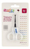Tesoura De Unha Para Bebe Branca - Comtac 1