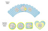 Kit Imprimible Pascuas Candy Bar, Deco, Banderin 5