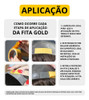 Fita Adesiva Gold 50mts X 2,0cm Prótese Capilar Perucas 6